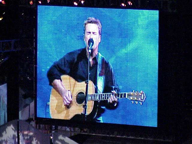 Michael W Smith at the Billy Graham Crusade 2000 Photo