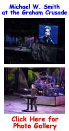 Michael W. Smith at Billy Graham Crusade Photo Gallery