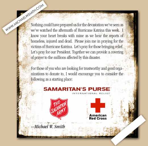 Hurricane Katrina Message